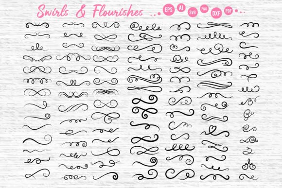 Download Swirls and Flourishes Clipart - Premium Resources