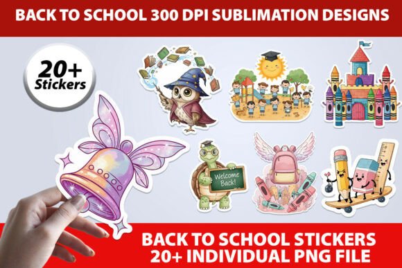 Download 20+ Back to School Cute Sticker Bundle - Cute sticker bundle Collection