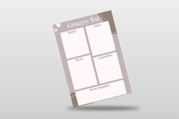 Download Minimalist Grocery List | Canva - Minimalist Collection