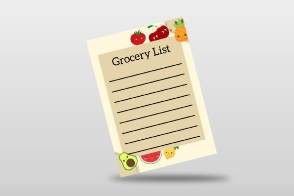 Download Minimalist Grocery List | Canva - Minimalist Collection