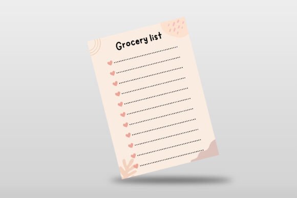 Download Minimalist Grocery List | Canva - Minimalist Collection