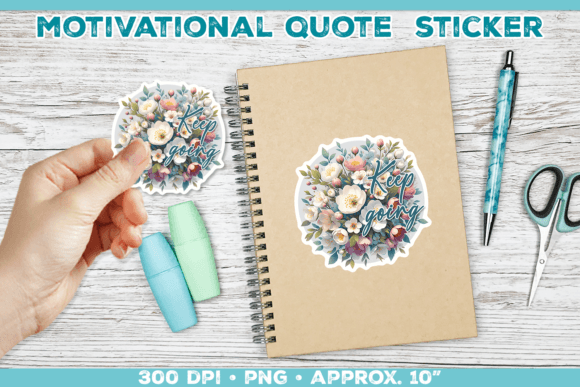 Download Motivational Quote Sticker PNG - Quote sticker Collection