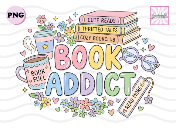 Download Book Addict Funny Bookish Quote Sticker - Quote sticker Collection