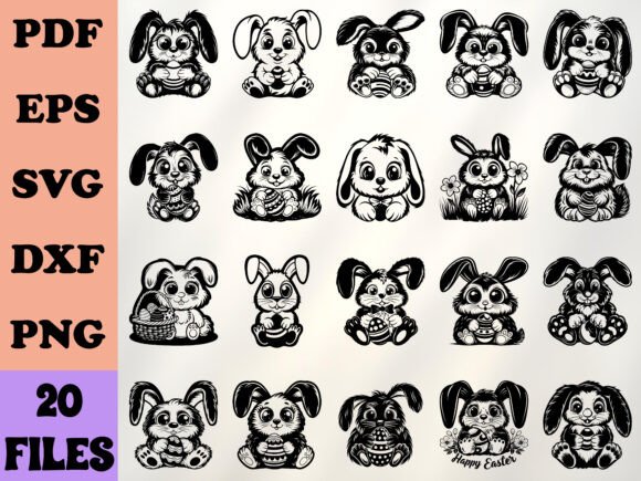 Download Easter Cute Sticker Bundle - Cute sticker bundle Collection