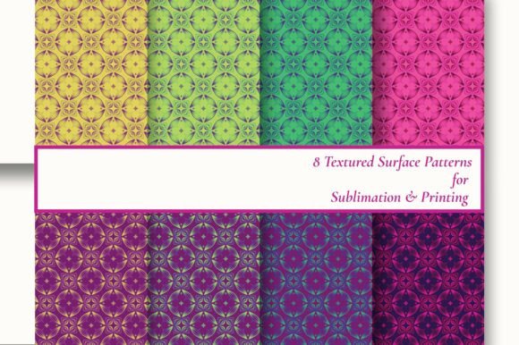 Download 8 Holographic Effect Seamless Patterns - Holographic effect Collection