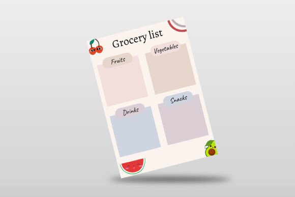 Download Minimalist Grocery List | Canva - Minimalist Collection